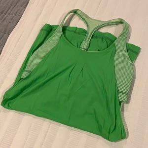 Lululemon Workout Tank Top w/ Built in Bra